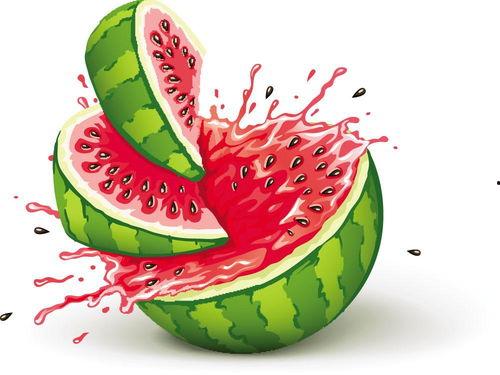 吃瓜快乐壁纸图片可爱,可爱吃瓜快乐壁纸，带你领略夏日清凉